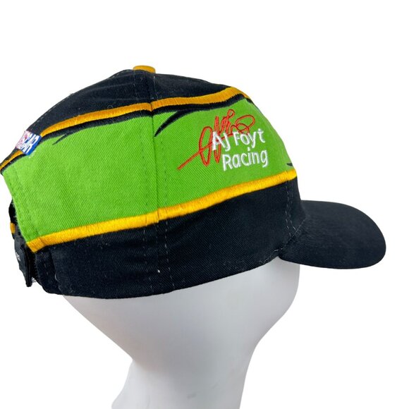 Vintage Nascar Baseball Hat Cap AJ Foyt Racing #14 Team Conesco Adjustable - Picture 11 of 15